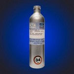 Calibration GAS 34l H2S 25ppm, CO 100ppm, Methane 2.5%,  O2 18% & balance N2