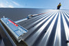 Temporary Roof Anchor for metal roofs