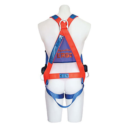 Harness ERGO 1300 Spanset Harness with waist strap and side D’s