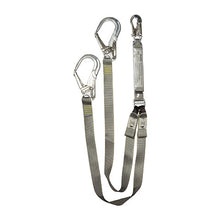 Twin Tail Lanyard Spanset ERGO PLUS shock absorbing with scaffhooks