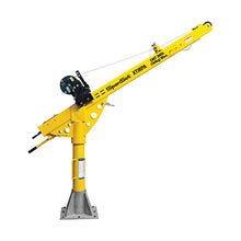 Xtirpa Davit arm, mast, winch and base