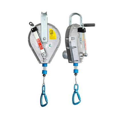 Confined space gantry [tripod and beam] setup