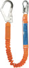 Lanyard Elastic with Shock Absorber and Scaff Hook 1.8mtr Spanset